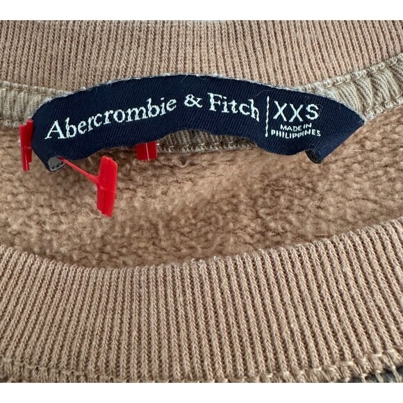 Abercrombie & Fitch Soft Collection Cheetah Print Sweatshirt Women's Size XXS - Picture 4 of 4